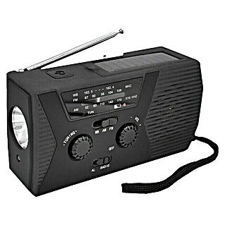 Radio mit Powerbankfunktion (Außen, Schwarz)