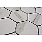 Mozaïektegel Zeshoek CIM HX5 CT (28,1 x 32,5 cm, Wit, Mat) | BAUHAUS