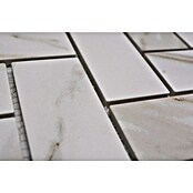 Mosaikfliese Fischgrät Calacatta CIM HB CT (27,9 x 27,4 cm, Weiß, Matt) | BAUHAUS