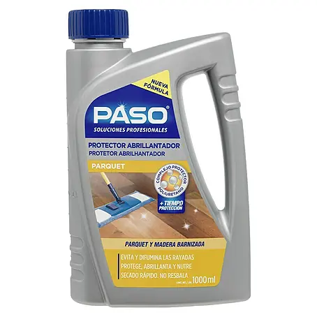 Paso  Limpiador abrillantador Parquet