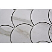 Mozaik pločica Fächer Calacatta CIM FS CT  (27,3 x 25,9 cm, Bijela, Mat) | BAUHAUS