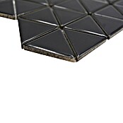 Mozaïektegel Driehoek Uni CG TR 59 (29,1 x 25,2 cm, Zwart, Glanzend) | BAUHAUS