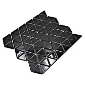 Mozaïektegel Driehoek Uni CG TR 59 (29,1 x 25,2 cm, Zwart, Glanzend) | BAUHAUS