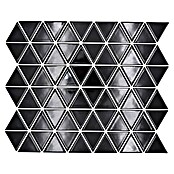 Mozaïektegel Driehoek Uni CG TR 59 (29,1 x 25,2 cm, Zwart, Glanzend) | BAUHAUS