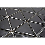 Mozaïektegel Driehoek Uni CG TR 59 (29,1 x 25,2 cm, Zwart, Glanzend) | BAUHAUS