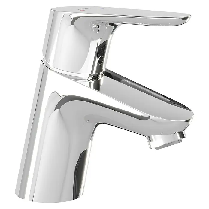 Hansgrohe Waschtischarmatur Focus 70 - Chrom, Glänzend - Ein glänzender, moderner Chrom-Wasserhahn mit einem eleganten Design, perfekt für jedes Badezimmer oder Küche.