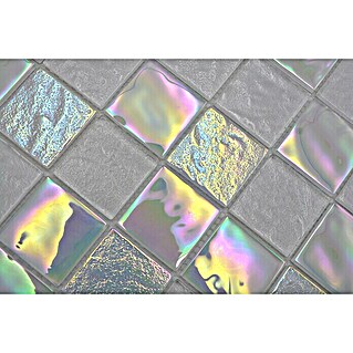 Mosaikfliese Quadrat Crystal Mix CM S200 (29,8 x 29,8 cm, Mehrfarbig, Glänzend)