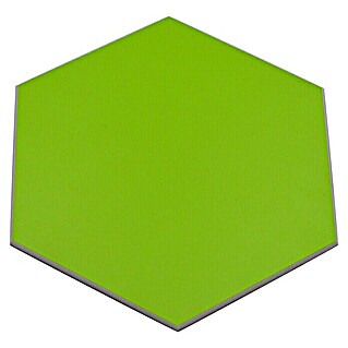 Selbstklebemosaik Hexagon SAMT CHB5G (15,2 x 17,2 cm, Vinyl, Grün)