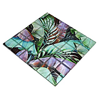 Mozaik pločica Quadrat Crystal Rain Forest XCM RF09 (29,8 x 29,8 cm, Višebojna, Sjaj)