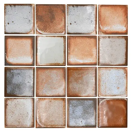 Mosaikfliese Quadrat Crystal Cementstyle XCM CS06