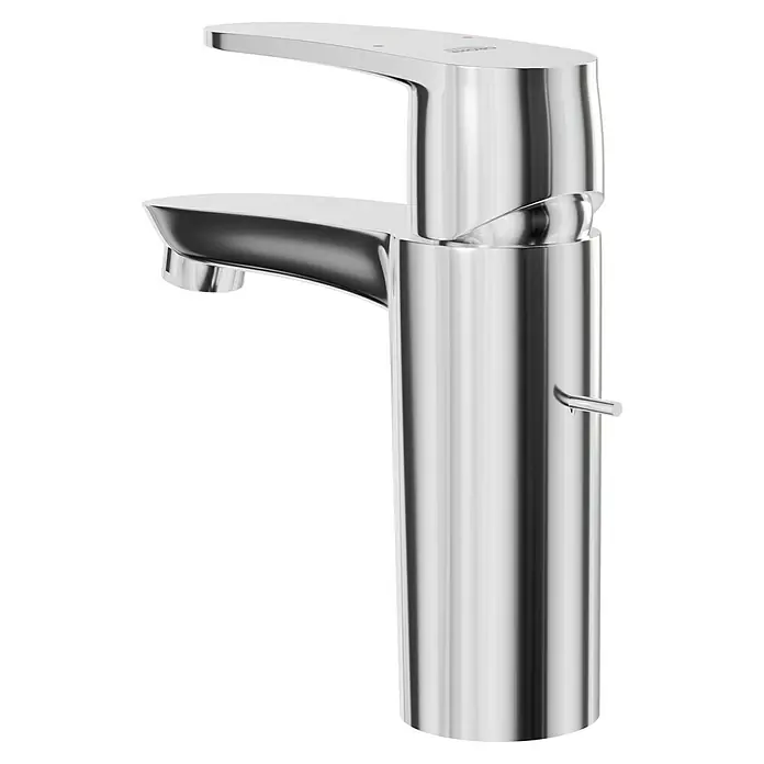 Grohe Eurostyle Cosmopolitan Waschtischarmatur - Chrom, Glänzend - Elegante Chromarmatur für das Badezimmer mit einem modernen Design, das durch klare Linien und glänzende Oberflächen besticht.