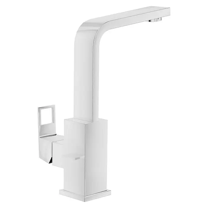 Grohe Eurocube Waschtischarmatur - Chrom, Glänzend, Schwenkbar - Stylische Chrom-Armatur mit eckigem Design. Die moderne Waschtischarmatur ist ein echter Hingucker in jedem Badezimmer und bietet höchsten Bedienkomfort.