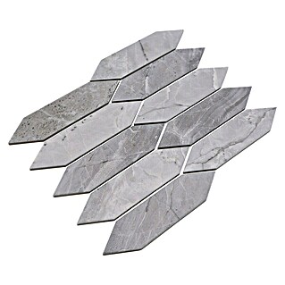 Mozaik pločica Hexagon CIM LHX GSL (31,3 x 25,8 cm, Svijetlosiva, Mat)