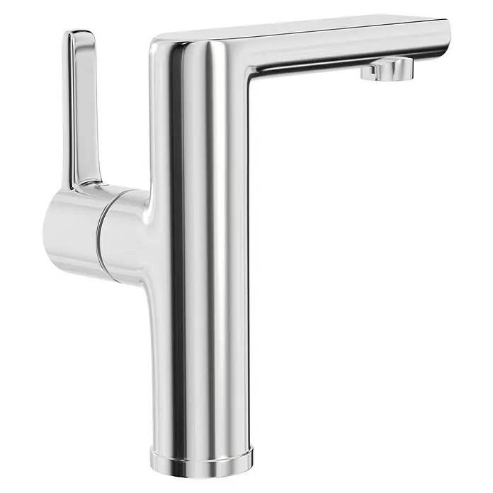 Camargue Waschtischarmatur Bilbao - Chrom, Glänzend - Elegante Chromarmatur für Badezimmer oder Küche, die durch ihr modernes Design und ihre glänzende Oberfläche besticht. Ideal für stilvolle Waschbecken.