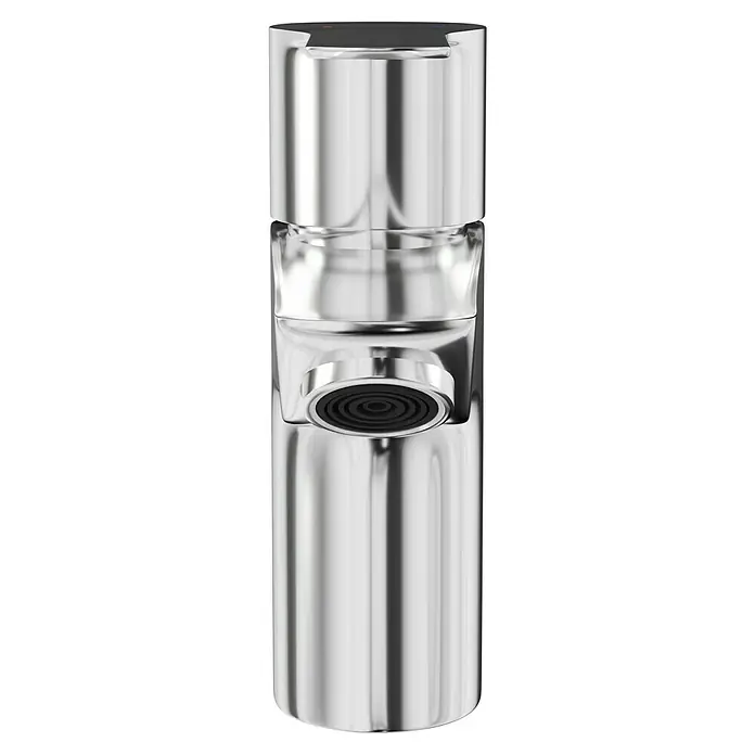 Hansgrohe MySport Waschtischarmatur L - Chrom, Glänzend - Moderner, verchromter Wasserhahn mit Heiß- und Kaltwasseranzeige für Badezimmer oder Küche. Elegantes und funktionales Design.