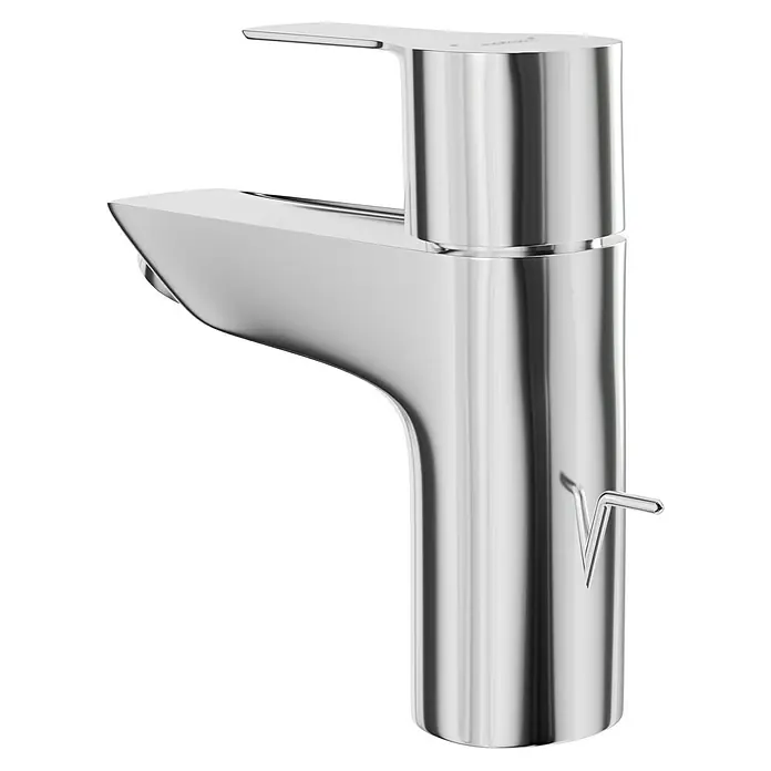Hansgrohe MySport Waschtischarmatur L - Chrom, Glänzend - Edle Armatur in Chromoptik. Modernes Design für Waschbecken im Badezimmer oder Gäste-WC mit praktischem Hebel zur einfachen Bedienung.