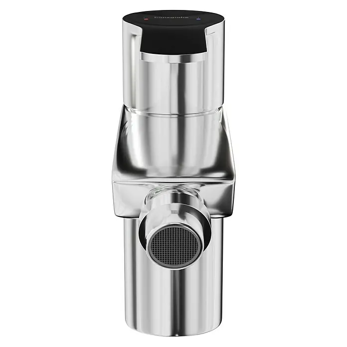 Hansgrohe MySport Bidetarmatur - Funkelnd - Das Bild zeigt eine moderne Hansgrohe Waschtischarmatur in glänzendem Chrom, die durch ihr minimalistisches Design und die hochwertige Verarbeitung besticht.