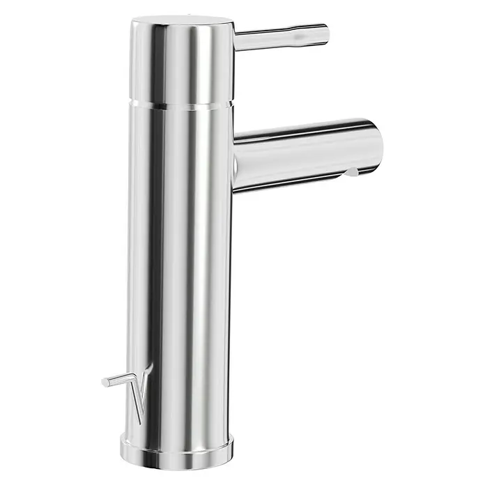 Grohe Essence New Waschtischarmatur S-Size - Höhe: 20,8 cm, Chrom, Glänzend - Glänzender, moderner Wasserhahn mit klaren Linien und Chromoberfläche. Ideal für jedes Badezimmer.