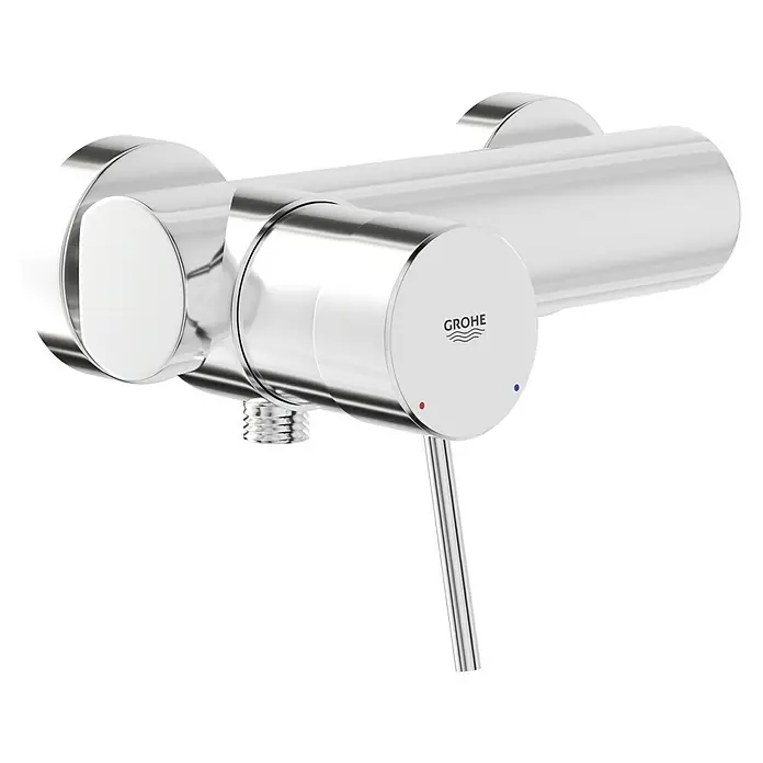 Grohe Concetto Brausearmatur - Chrom, Glänzend - Die GROHE Eurosmart Einhand-Brausebatterie ist ein modernes und funktionales Accessoire für Ihr Badezimmer. Sie besticht durch ihr glänzendes Chromfinish.