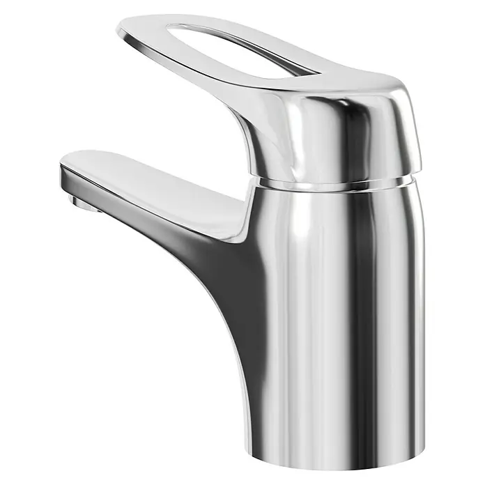 Mixomat Batoni Waschtischarmatur - Chrom, Glänzend - Dieser moderne Chrom-Wasserhahn besticht durch sein stilvolles Design und seine hochwertige Verarbeitung. Perfekt für jedes Badezimmer.