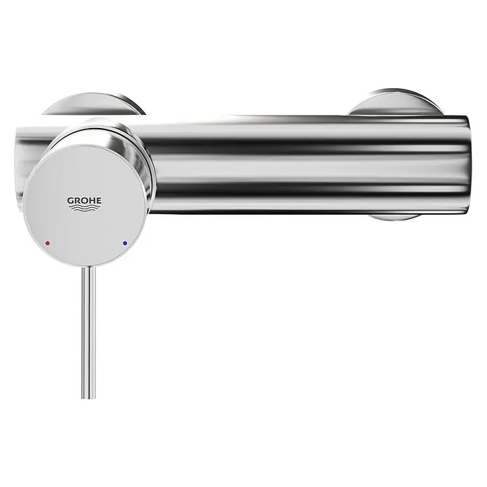 Grohe Concetto Brausearmatur - Chrom, Glänzend - Hochglanzpolierte Grohe Armatur für Bad und Dusche. Die Armatur zeichnet sich durch ihr minimalistisches und modernes Design aus.