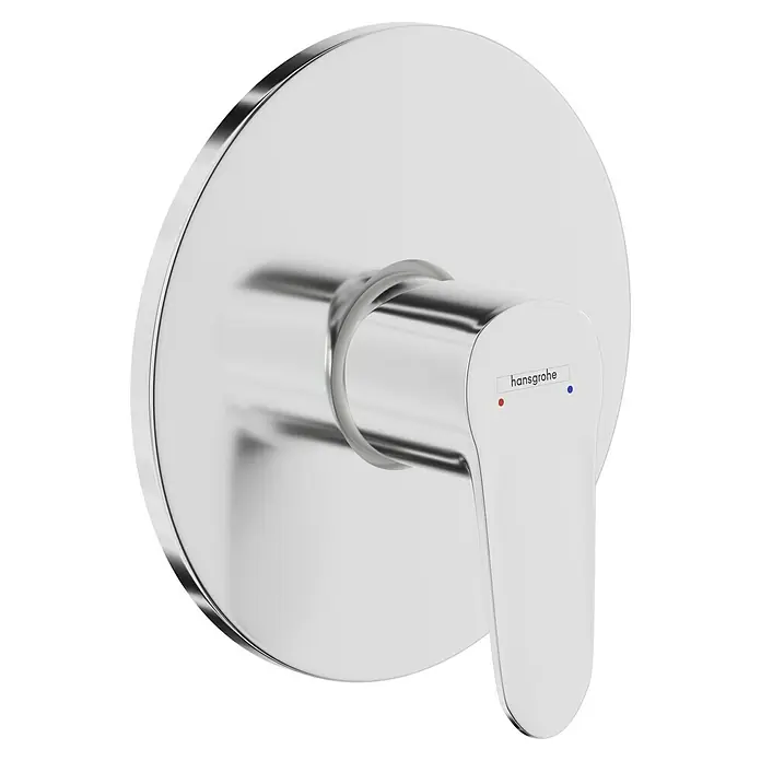 Hansgrohe Focus UP-Brausearmatur - Chrom, Glänzend - Glänzender Hansgrohe Einhebelmischer für Dusche mit runder Rosette und Hebelgriff. Das minimalistische Design wertet jedes Badezimmer auf.