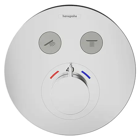 Hansgrohe  Grifería termostática empotrable ShowerSelect S