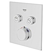 Grohe Grohtherm SmartControl UP-Thermostatarmatur (Mit 2 Absperrventilen, Eckig, Chrom, Glänzend)