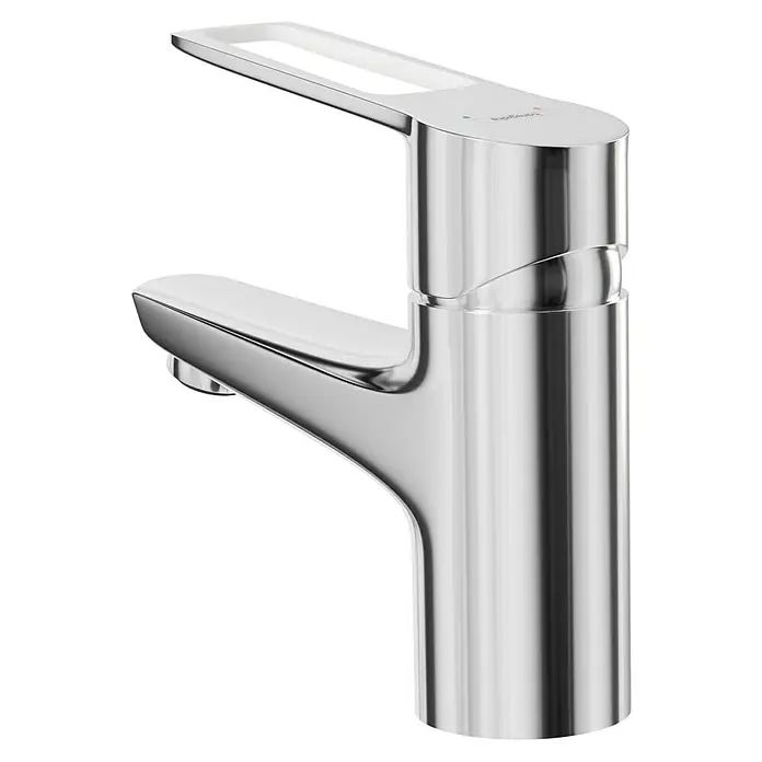 Hansgrohe Novus Loop Waschtischarmatur 70 - Chrom, Glänzend - Moderne Armatur: Glänzender Chrom-Einhebelmischer für Bad oder Küche, minimalistisches Design und präzise Verarbeitung.
