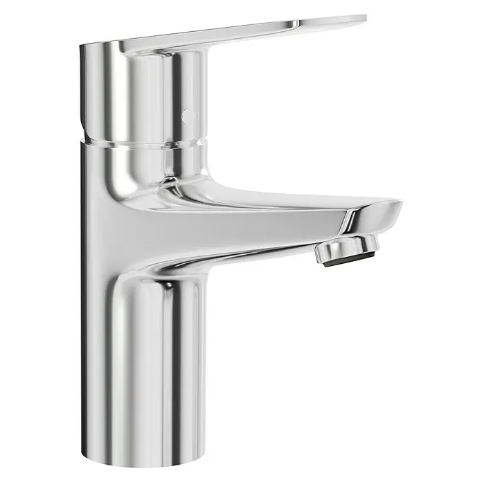 Hansgrohe Novus Loop Waschtischarmatur 100 - Chrom, Glänzend - Moderne Chrom-Waschtischarmatur mit klaren Linien und elegantem Design. Ideal für jedes Badezimmer, bietet sie Stil und Funktionalität.