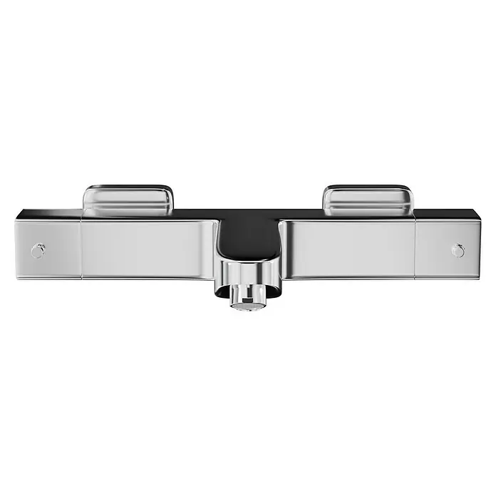 Camargue Ocean Wannenthermostat - Chrom - Eine moderne, glänzende Armatur in Chromoptik. Ideal für stilvolle Badezimmer und Küchen, die ein elegantes Design suchen.