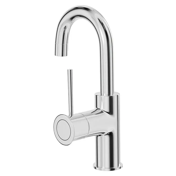 Grohe Start Classic Waschtischarmatur L-Size - Chrom, Glänzend - Glänzender Chrom-Einhebelmischer mit hohem Auslauf, ideal für moderne Küchen und Bäder. Elegantes Design und einfache Bedienung.