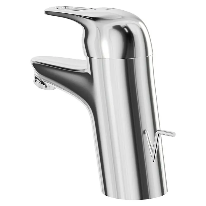 Grohe Eurostyle Waschtischarmatur S-Size - Chrom, Glänzend, Mit Zugstange - Ein glänzender, moderner Waschtischhahn von GROHE, perfekt für jedes Badezimmer. Der Einhebelmischer besticht durch sein elegantes Design.