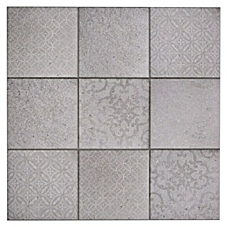 Mosaikfliese Quadrat SAM CELLO (30 x 30 cm, Grau, Matt)