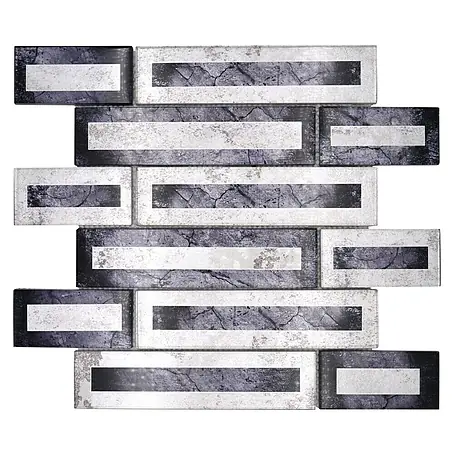 Mosaikfliese Rechteck Crystal XBH 2SW5
