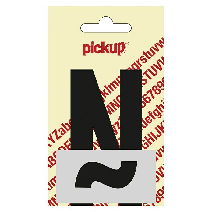 Pickup Etiqueta adhesiva (Motivo: Ñ, Negro)