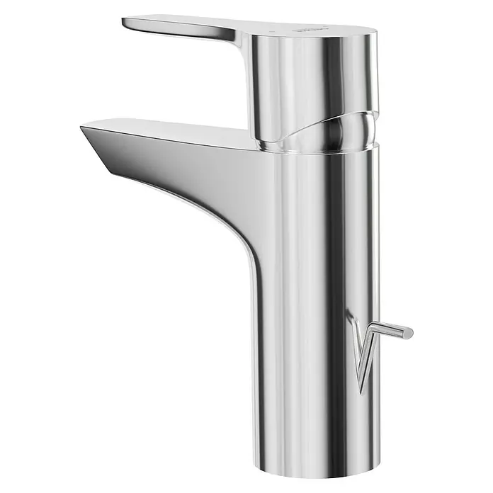 Grohe QuickFix Grifo de lavabo - Cromo, Brillante - Un moderno grifo de baño cromado con un diseño elegante y una palanca para facilitar su uso. Perfecto para un lavabo elegante.