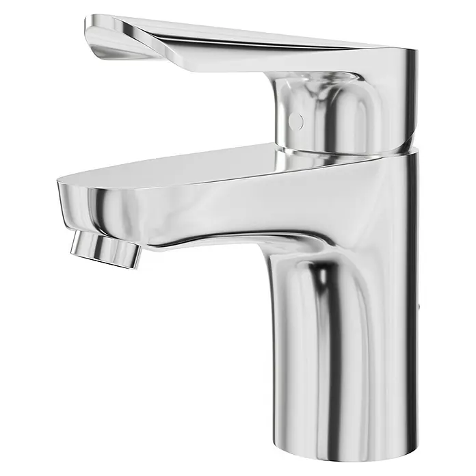 Hansgrohe Logis E Waschtischarmatur 70 - Höhe: 14,5 cm, Chrom, Glänzend - Glänzender Chrom-Wasserhahn für das Badezimmer oder die Küche, modernes Design für stilvolle Waschbecken.