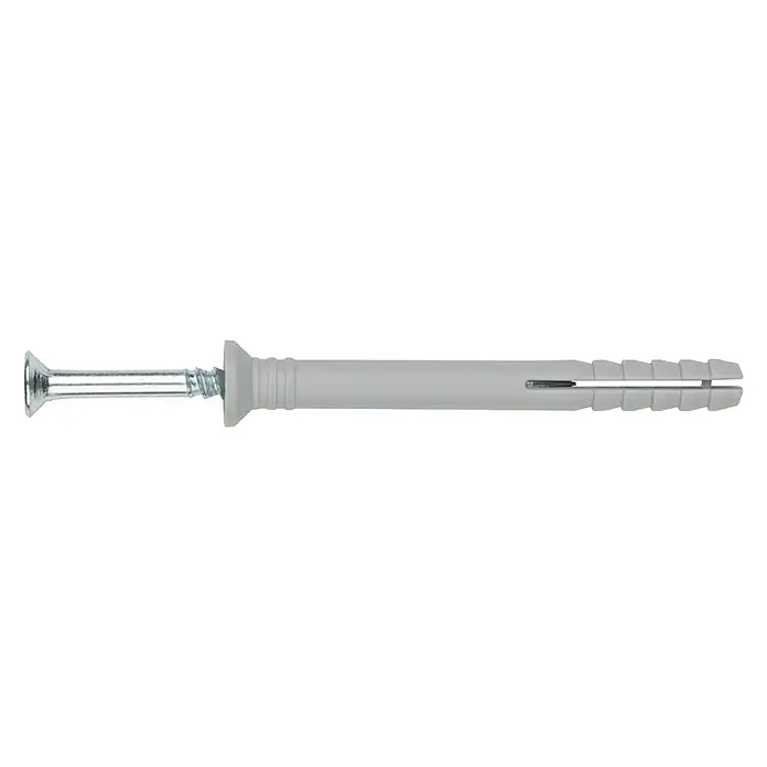 Index Taco con tornillo TC-CA EP - Ø x L: 5 x 30 mm, 750 ud. - Un taco de pared con tornillo, ideal para un anclaje seguro en paredes y mampostería. Construcción duradera para una sujeción fiable y fácil instalación.