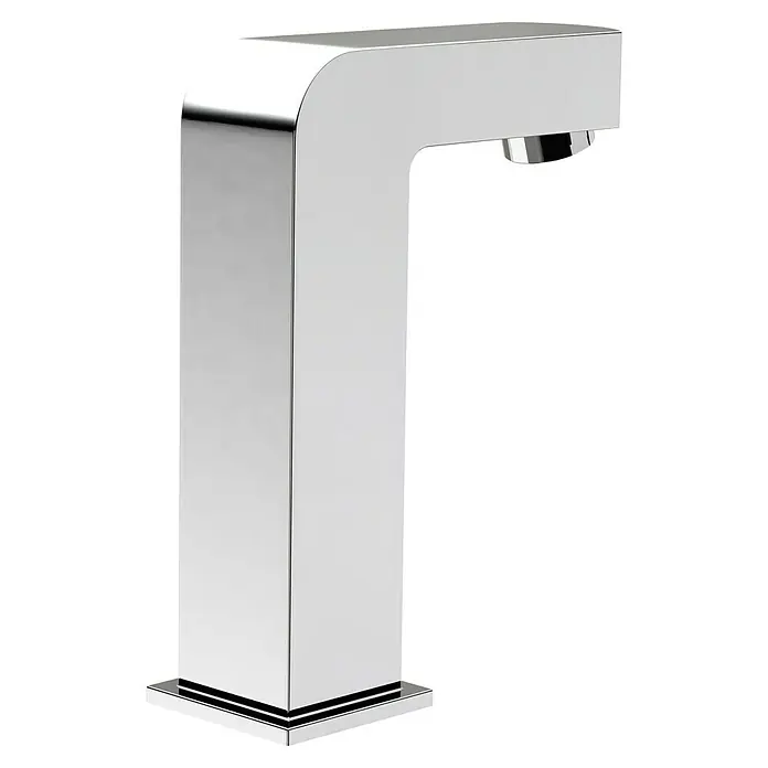 Camargue Kaltwasser-Standventil Sensor - Chrom, Glänzend - Stylische Chrom-Waschtischarmatur. Modernes Design für jedes Badezimmer, perfekt für zeitgemäße Waschbecken.