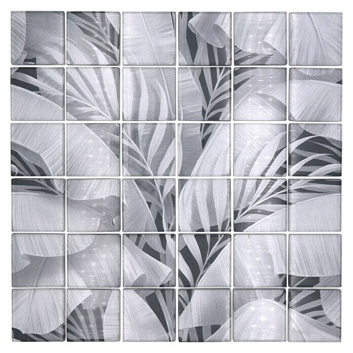 Mosaikfliese Quadrat Crystal Rainforest XCM RF03 