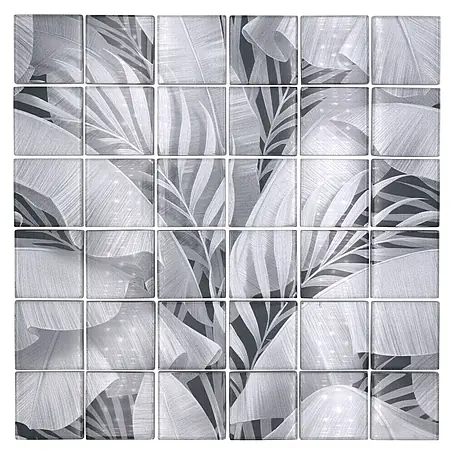 Mosaikfliese Quadrat Crystal Rainforest XCM RF03
