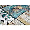 Mosaikfliese Quadrat Crystal Mix XCM WOOD 850 (29,8 x 29,8 cm, Beige/Petrol, Matt) | BAUHAUS