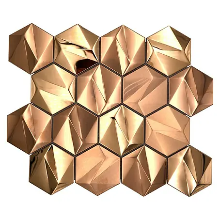 Mosaikfliese Hexagon HXM 50BR