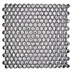 Mosaikfliese Knopf Uni SB97 (31 x 31,5 cm, Silber, Glänzend) | BAUHAUS
