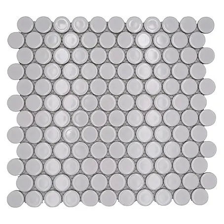 Mosaikfliese Knopf Uni 10G
