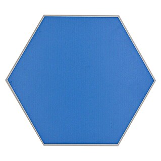 Mosaikfliese Hexagon Uni SAMT CHA3B (15,2 x 17,2 cm, Blau, Matt)