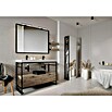 Inspira Badmöbel-Set IA4 (4 -tlg., 120 cm, White/Canela Oak/Black, Matt) | BAUHAUS