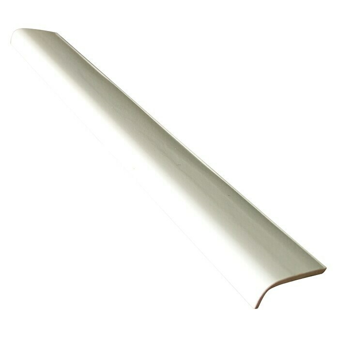 Rufete Perfil angular de remate Blanco (2,6 m x 20 mm x 8 mm, PVC, Blanco)