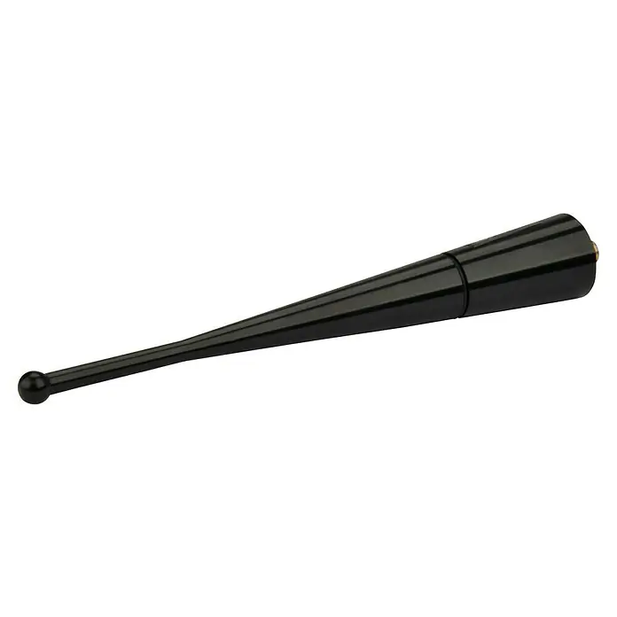 Cartrend Aluminium-Antenne - Material: Aluminium, Farbe: Schwarz - Schwarze Akupunktur-Sonde zur präzisen Anwendung in der Akupunktur und zur Stimulation von Triggerpunkten.
